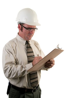 Construction Inspector 4 clipart