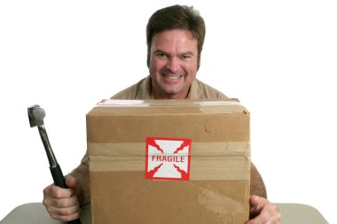 Evil Delivery Man clipart