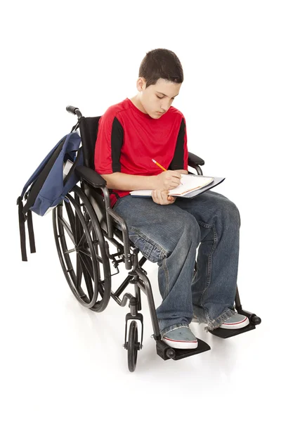 Behinderter Schüler — Stockfoto