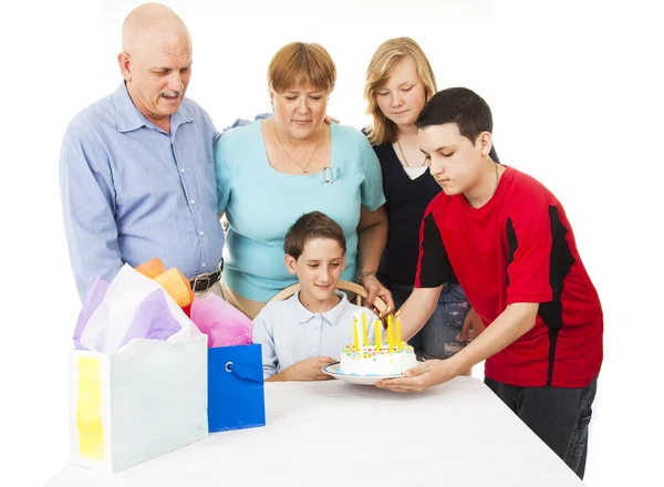 Obchody urodzin rodziny — Zdjęcie stockowe