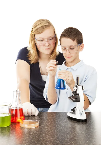 Wissenschaft in der Schule — Stockfoto