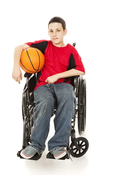 年轻运动员-残疾 — 图库照片