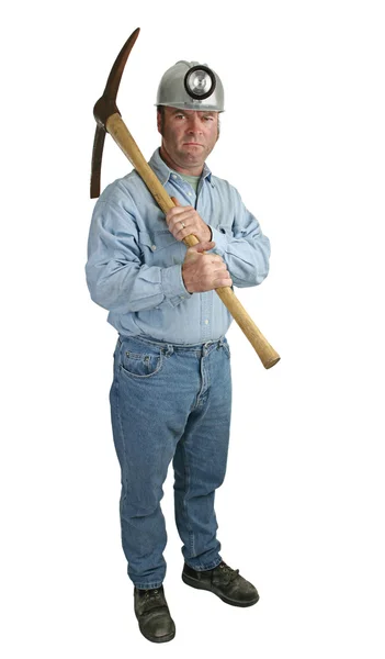 Angry Miner — Stock Photo, Image