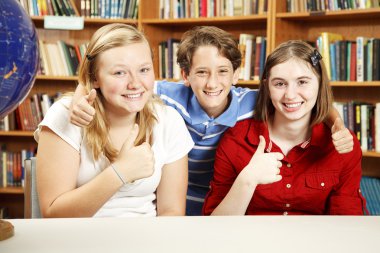 Thumbs Up for Education clipart