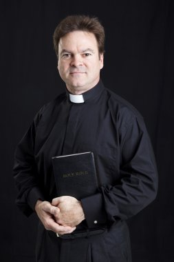 Portrait of a Priest clipart