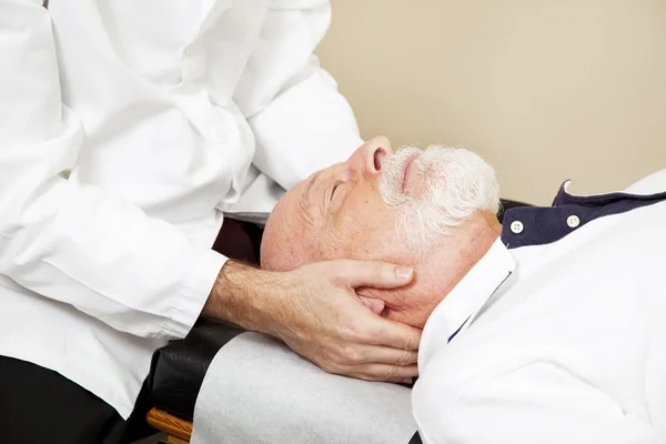 Chiropractie close-up — Stockfoto