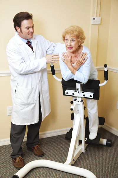 척추 교정 지압 요법 물리 치료 — 스톡 사진