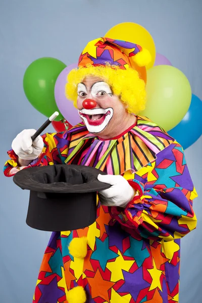 Magische clown — Stockfoto