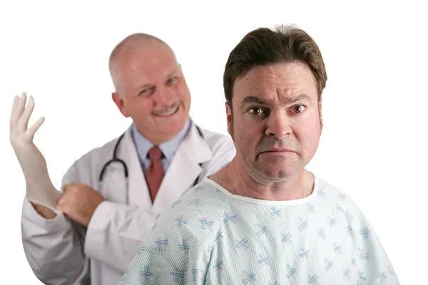 Pierwszy egzamin prostaty — Zdjęcie stockowe