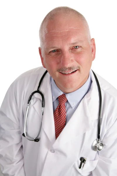 Zdjęcie przyjazny dojrzałych lekarza — Zdjęcie stockowe
