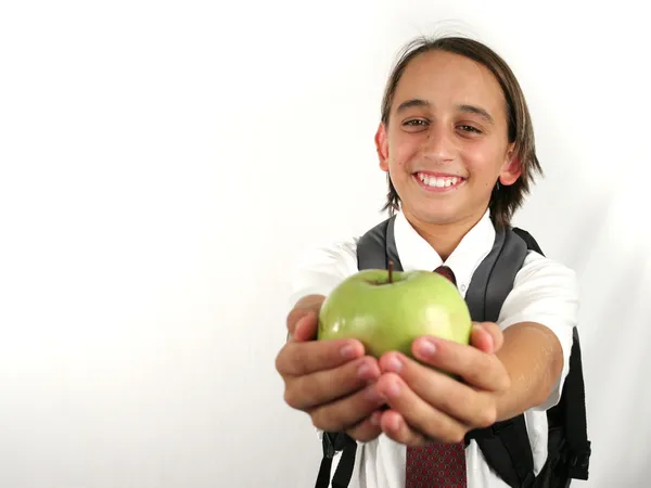 Apfel für Lehrer — Stockfoto