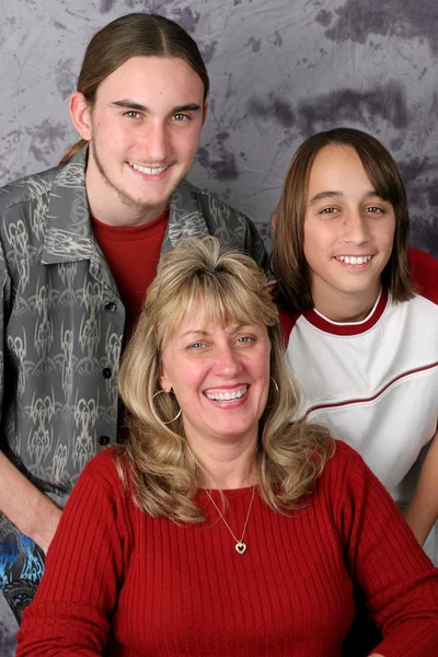 Holiday családi portré — Stock Fotó