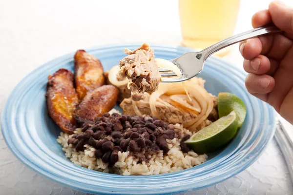 Ukąszenie kubańskie pieczeń wieprzowa — Zdjęcie stockowe