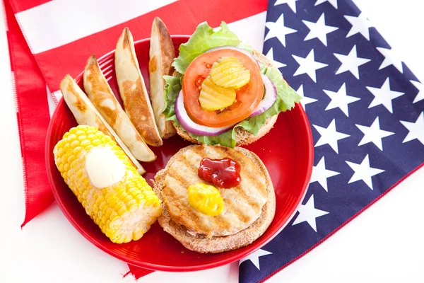 Zdravé nezávislosti piknik — Stock fotografie