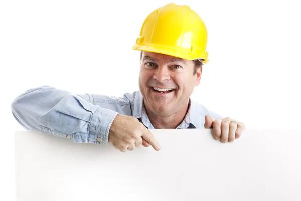 Bauarbeiter gestalterisches Element — Stockfoto
