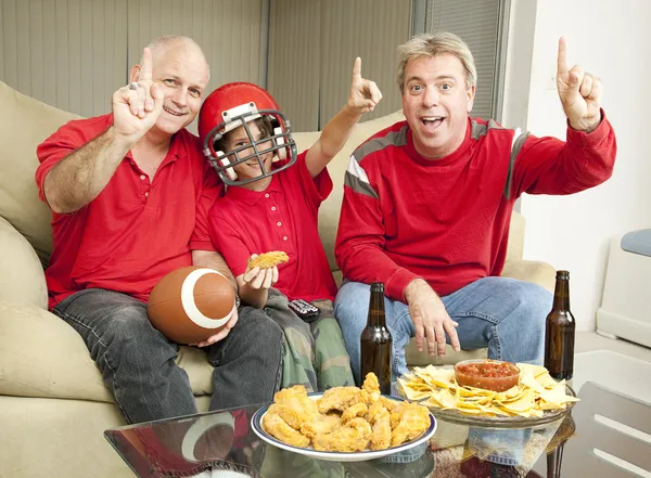Number One Football Fans — Stock Photo, Image