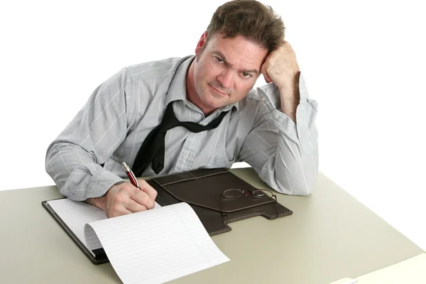 Office Worker - Disgruntled — Stock Photo, Image