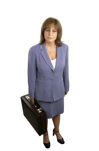 Confident Businesswoman Complete — Stock Photo, Image
