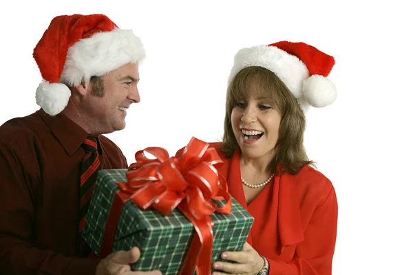 Boże Narodzenie prezent niespodzianka — Zdjęcie stockowe