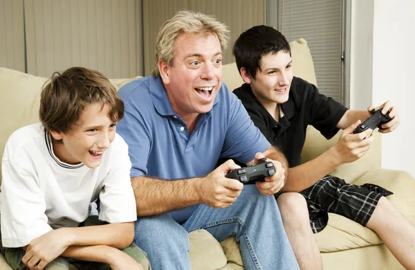 Video Game Excitement — Stock Photo, Image