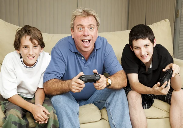 Video Gamers - Surprised — Stock Photo, Image