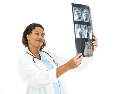 Checking Out the X-rays clipart