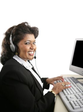 Helpful Indian Tech Support clipart