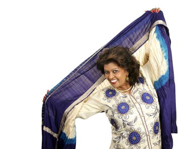 Indian Beauty - Dancing clipart