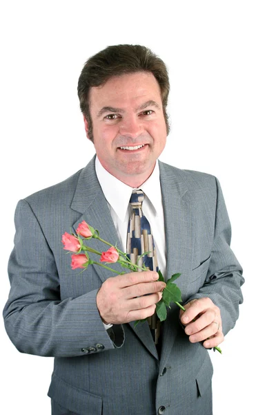 Słodki mąż idealna kochanie róż — Zdjęcie stockowe