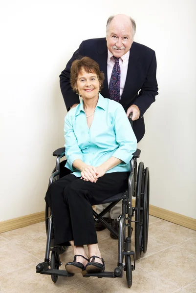 Zakelijke partners - handicap — Stockfoto