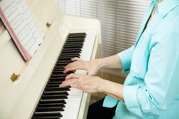 stock image Playing Piano