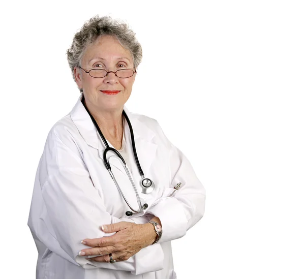 Ώριμη γυναίκα γιατρό — Φωτογραφία Αρχείου