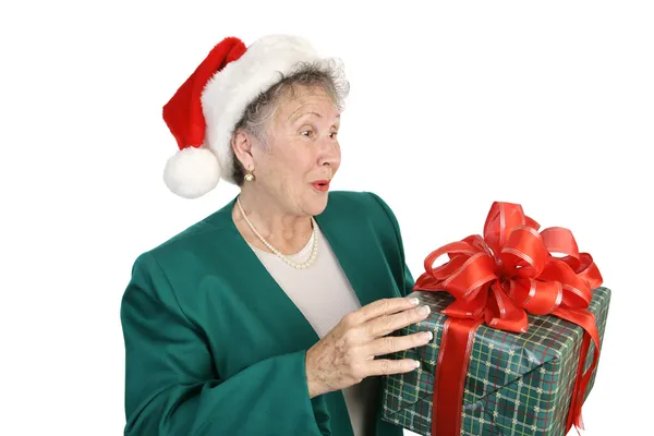 Surprise Christmas Package — Stock Photo, Image