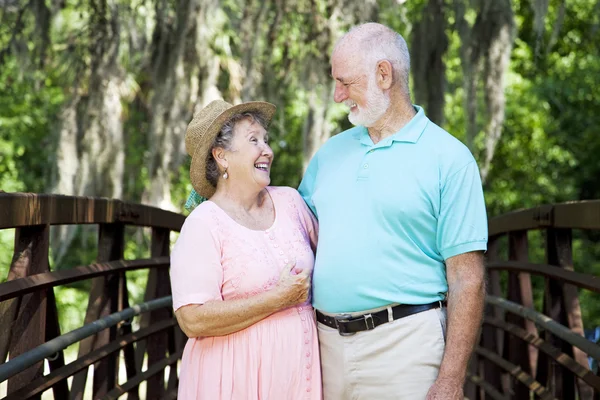 Grootouders in liefde — Stockfoto