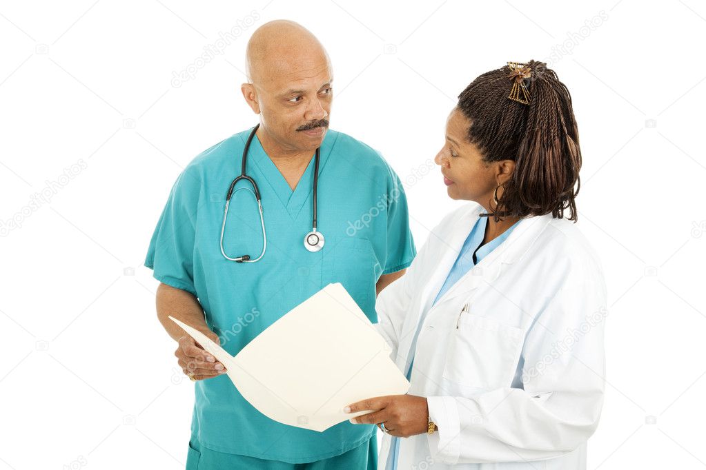Medical Doctors Reading Chart