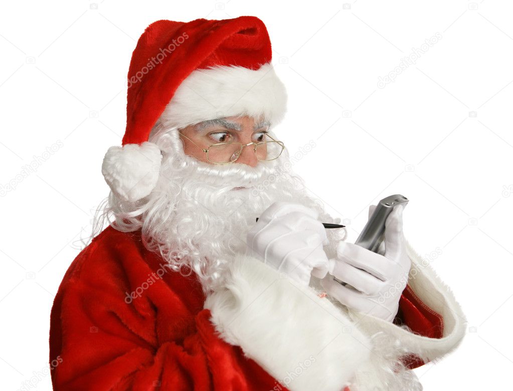 Santa Naughty List on PDA