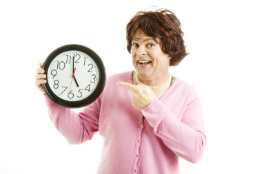 Transvestite - Five O-Clock clipart