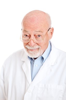 Wise Pharmacist Doctor or Scientist clipart