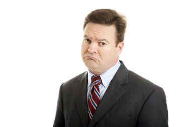 Businessman So Sad clipart