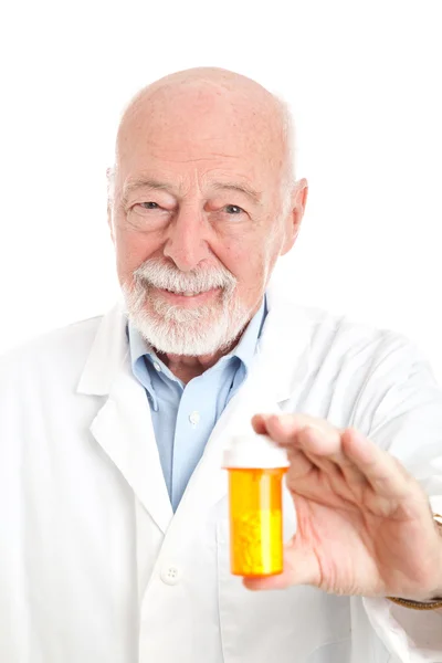 Farmacêutico com Prescrição — Fotografia de Stock