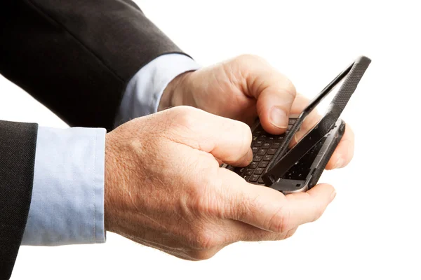 Stock image Male Hands Texting