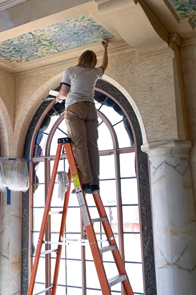 Ceiling Restoration — Stock Photo, Image