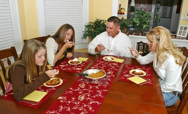 Holiday Family Dessert — Stock Photo, Image