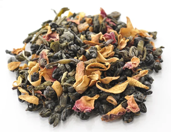 Green loose tea — Stock Photo, Image