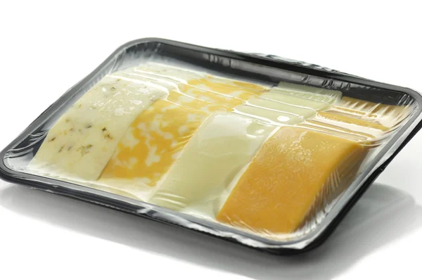 Peynirli Tepsi dilimleri — Stok fotoğraf