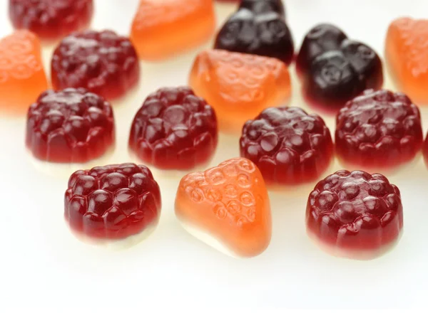 Fruit flavored snacks — Stock Photo, Image