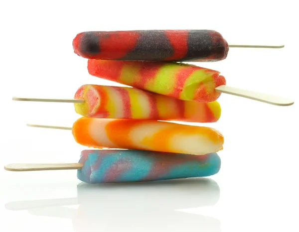 Colorful ice cream pops — Stock Photo, Image
