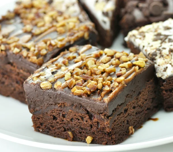 Brownies fechar — Fotografia de Stock
