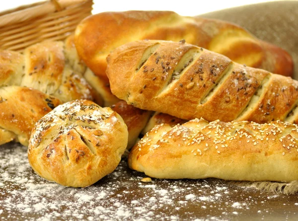Surtido de pan casero fresco —  Fotos de Stock
