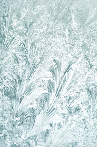 Finestra congelata sfondo — Foto Stock